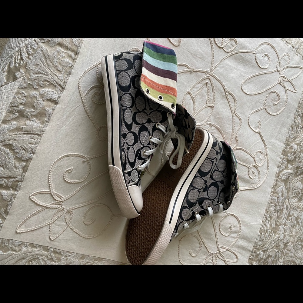 Coach Legacy High Top Sneaker - Picture 7 of 8